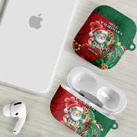 Hawaii Christmas AirPods Case Mele Kalikimaka Funny Hawaiian Santa - Polynesian Pride