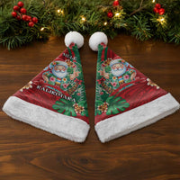 Hawaii Christmas Santa Hat Mele Kalikimaka Funny Hawaiian Santa - Polynesian Pride