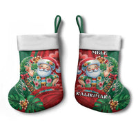 Hawaii Christmas Stocking Mele Kalikimaka Funny Hawaiian Santa - Polynesian Pride