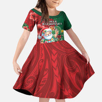 Hawaii Christmas Family Matching Summer Maxi Dress and Hawaiian Shirt Mele Kalikimaka Funny Hawaiian Santa - Polynesian Pride