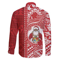 Tonga Christmas Family Matching Tank Maxi Dress and Hawaiian Shirt Kilisimasi Fiefia - Polynesian Pride