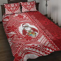 Tonga Christmas Quilt Bed Set Kilisimasi Fiefia - Polynesian Pride