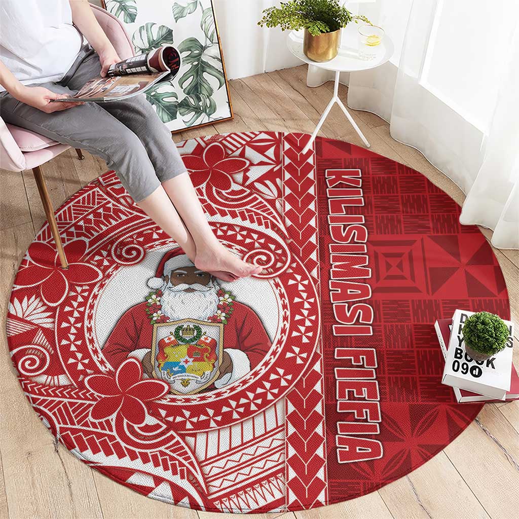 Tonga Christmas Round Carpet Kilisimasi Fiefia - Polynesian Pride