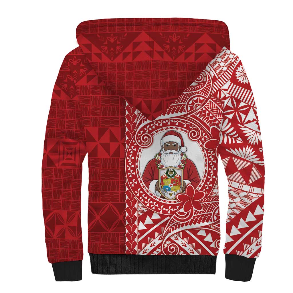 Tonga Christmas Sherpa Hoodie Kilisimasi Fiefia - Polynesian Pride