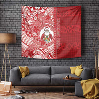 Tonga Christmas Tapestry Kilisimasi Fiefia - Polynesian Pride