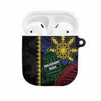 Philippines Christmas AirPods Case Xmas Tree Filipino Tribal Patterns - Polynesian Pride
