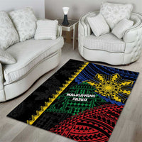 Philippines Christmas Area Rug Xmas Tree Filipino Tribal Patterns - Polynesian Pride