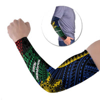 Personalised Philippines Christmas Arm Sleeves Xmas Tree Filipino Tribal Patterns - Polynesian Pride