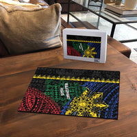 Philippines Christmas Puzzle Xmas Tree Filipino Tribal Patterns - Polynesian Pride