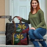 Philippines Christmas Travel Bag Xmas Tree Filipino Tribal Patterns - Polynesian Pride