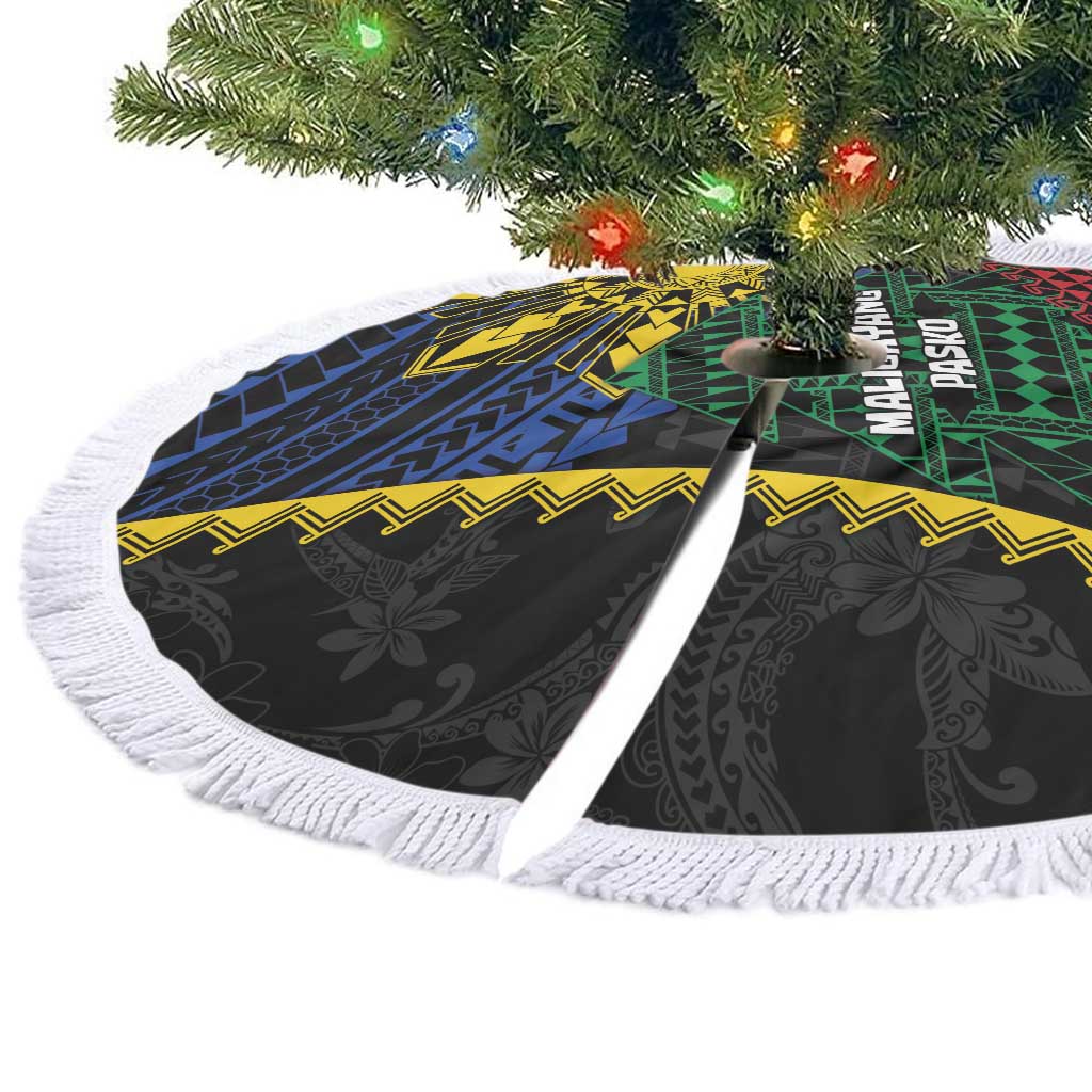 Philippines Christmas Tree Skirt Xmas Tree Filipino Tribal Patterns - Polynesian Pride