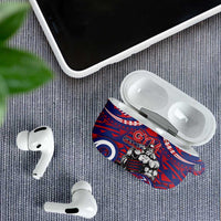 Samoa Gym AirPods Case Muscle Samoan Tribal Waves - Polynesian Pride