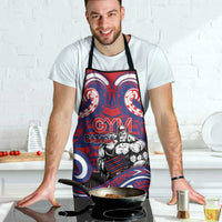 Samoa Gym Apron Muscle Samoan Tribal Waves - Polynesian Pride