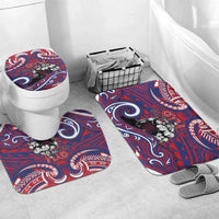 Samoa Gym Bathroom Set Muscle Samoan Tribal Waves - Polynesian Pride