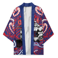 Personalised Samoa Gym Kimono Muscle Samoan Tribal Waves - Polynesian Pride