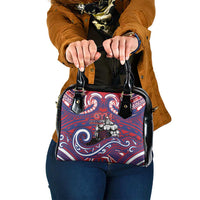 Samoa Gym Shoulder Handbag Muscle Samoan Tribal Waves DT05 One Size Navy - Polynesian Pride