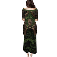 Personalised Hawaii Tiki Pirates Puletasi Kakau Pattern Polynesian Style DT05 - Polynesian Pride
