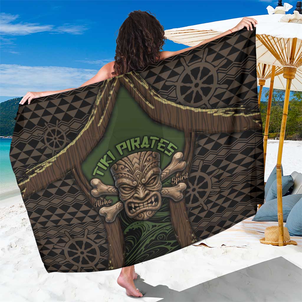 Hawaii Tiki Pirates Sarong Kakau Pattern Polynesian Style