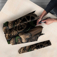 Hawaii Tiki Pirates Umbrella Kakau Pattern Polynesian Style DT05 - Polynesian Pride