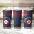 Personalised Wallis And Futuna Tumbler Cup Hibiscus Polynesian Tribal Pattern