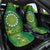 Cook Islands Car Seat Cover Hibiscus Polynesian Tribal Pattern
