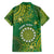 Personalised Cook Islands Family Matching Summer Maxi Dress and Hawaiian Shirt Hibiscus Polynesian Tribal Pattern