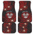 Easter Island Car Mats Hibiscus Polynesian Tribal Pattern