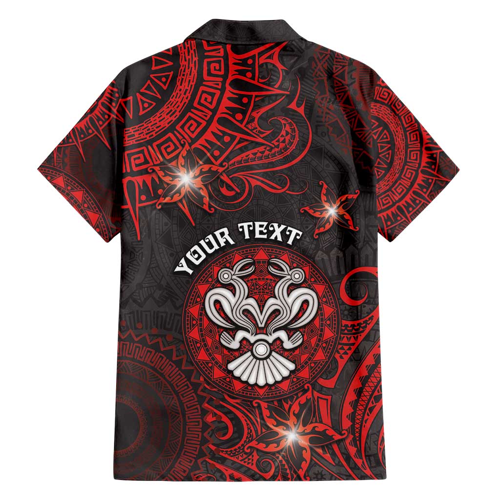 Personalised Easter Island Family Matching Puletasi and Hawaiian Shirt Hibiscus Polynesian Tribal Pattern DT05 - Polynesian Pride
