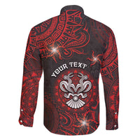 Personalised Easter Island Family Matching Tank Maxi Dress and Hawaiian Shirt Hibiscus Polynesian Tribal Pattern