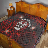 Easter Island Quilt Hibiscus Polynesian Tribal Pattern