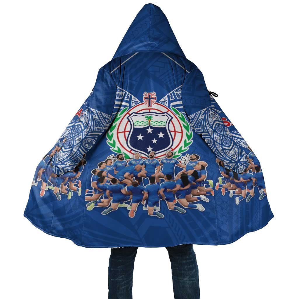 Toa Samoa Cloak Samoan Warrior Spirit Rugby - Polynesian Pride