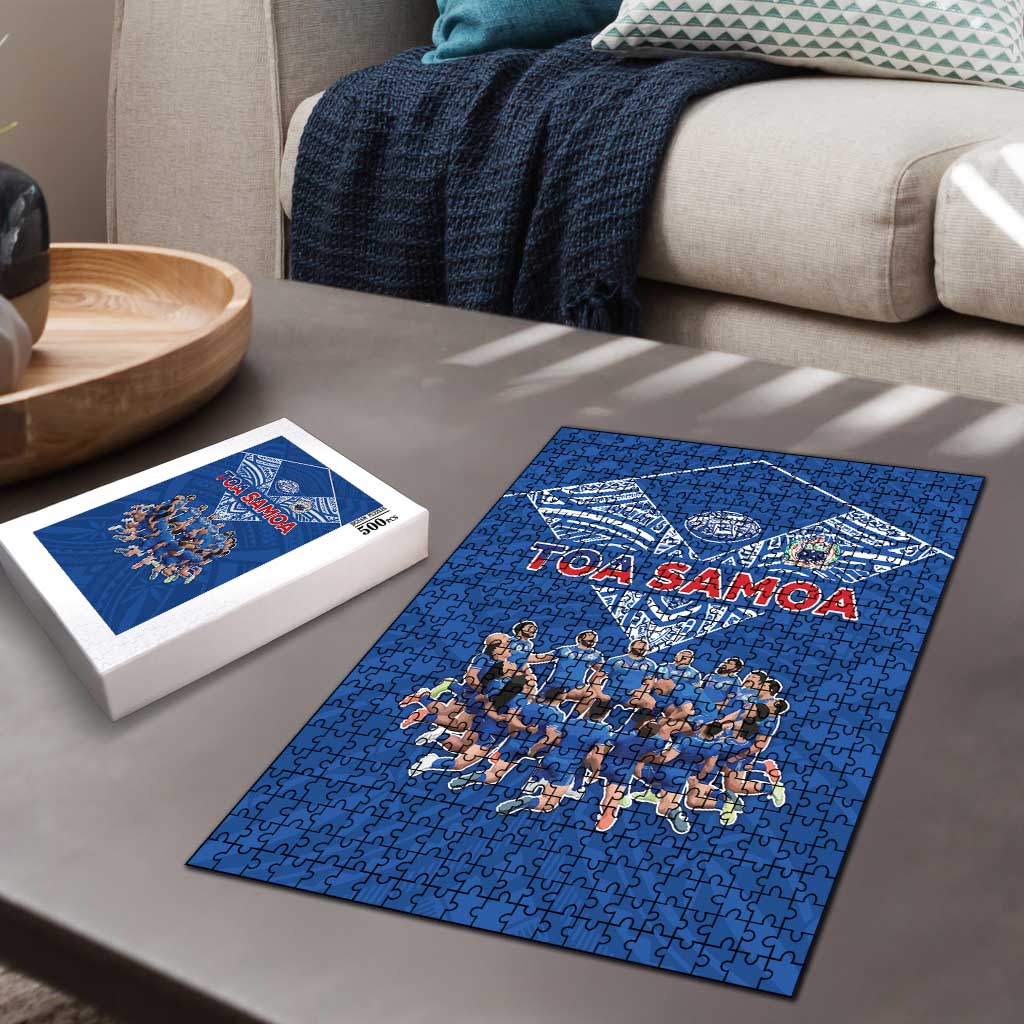 Toa Samoa Puzzle Samoan Warrior Spirit Rugby - Polynesian Pride