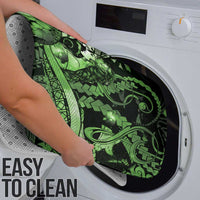 Maori Romantic Valentine Bathroom Set The Hongi Kiss Green Galaxy