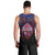 Personalised Guam Men Tank Top Chamorro Seal Tribal Scratch Design - Polynesian Pride