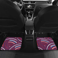 Personalised Samoa Mixed Martial Arts Car Mats Flying Knee Of Samoan - Polynesian Pride