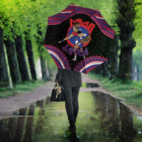 Samoa Mixed Martial Arts Umbrella Flying Knee Of Samoan - Polynesian Pride