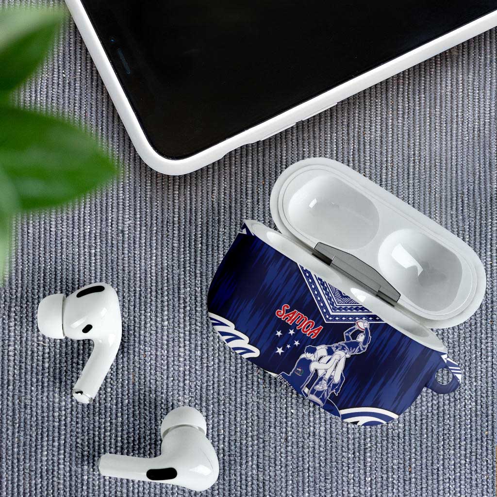 Samoa Rugby AirPods Case Pacific Warrior Glory - Polynesian Pride
