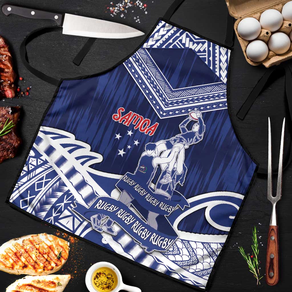 Samoa Rugby Apron Pacific Warrior Glory - Polynesian Pride