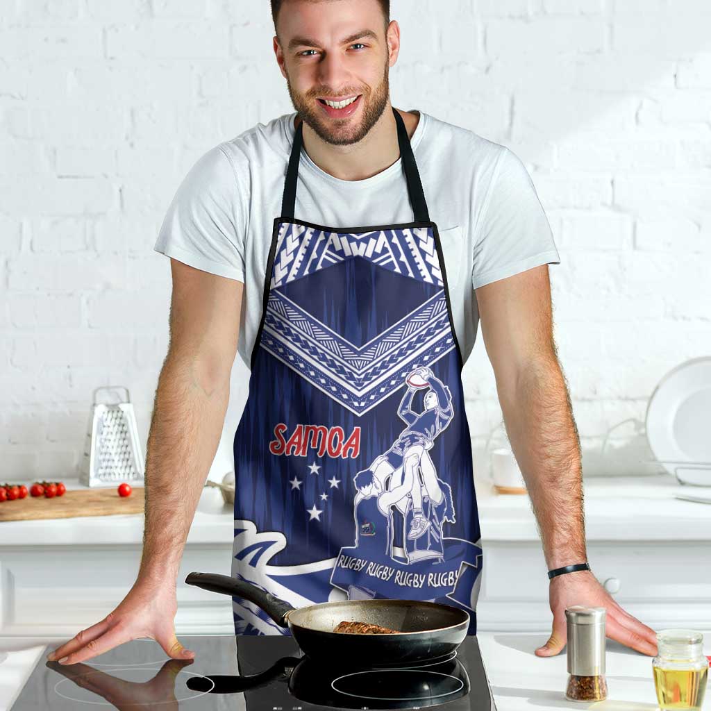 Samoa Rugby Apron Pacific Warrior Glory - Polynesian Pride