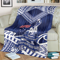Samoa Rugby Blanket Pacific Warrior Glory - Polynesian Pride