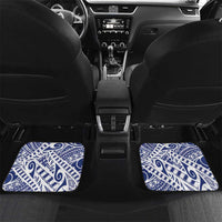 Personalised Samoa Rugby Car Mats Pacific Warrior Glory - Polynesian Pride