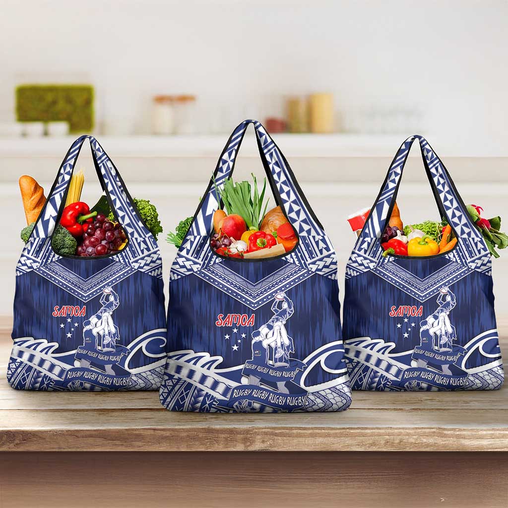 Samoa Rugby Grocery Bag Pacific Warrior Glory - Polynesian Pride