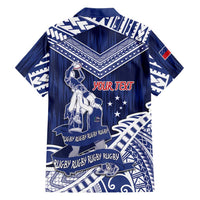 Personalised Samoa Rugby Hawaiian Shirt Pacific Warrior Glory - Polynesian Pride