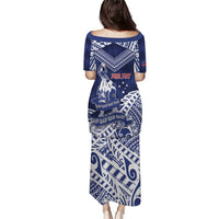 Personalised Samoa Rugby Puletasi Pacific Warrior Glory - Polynesian Pride