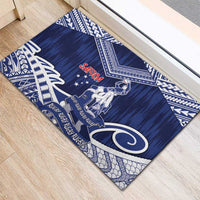 Samoa Rugby Rubber Doormat Pacific Warrior Glory - Polynesian Pride