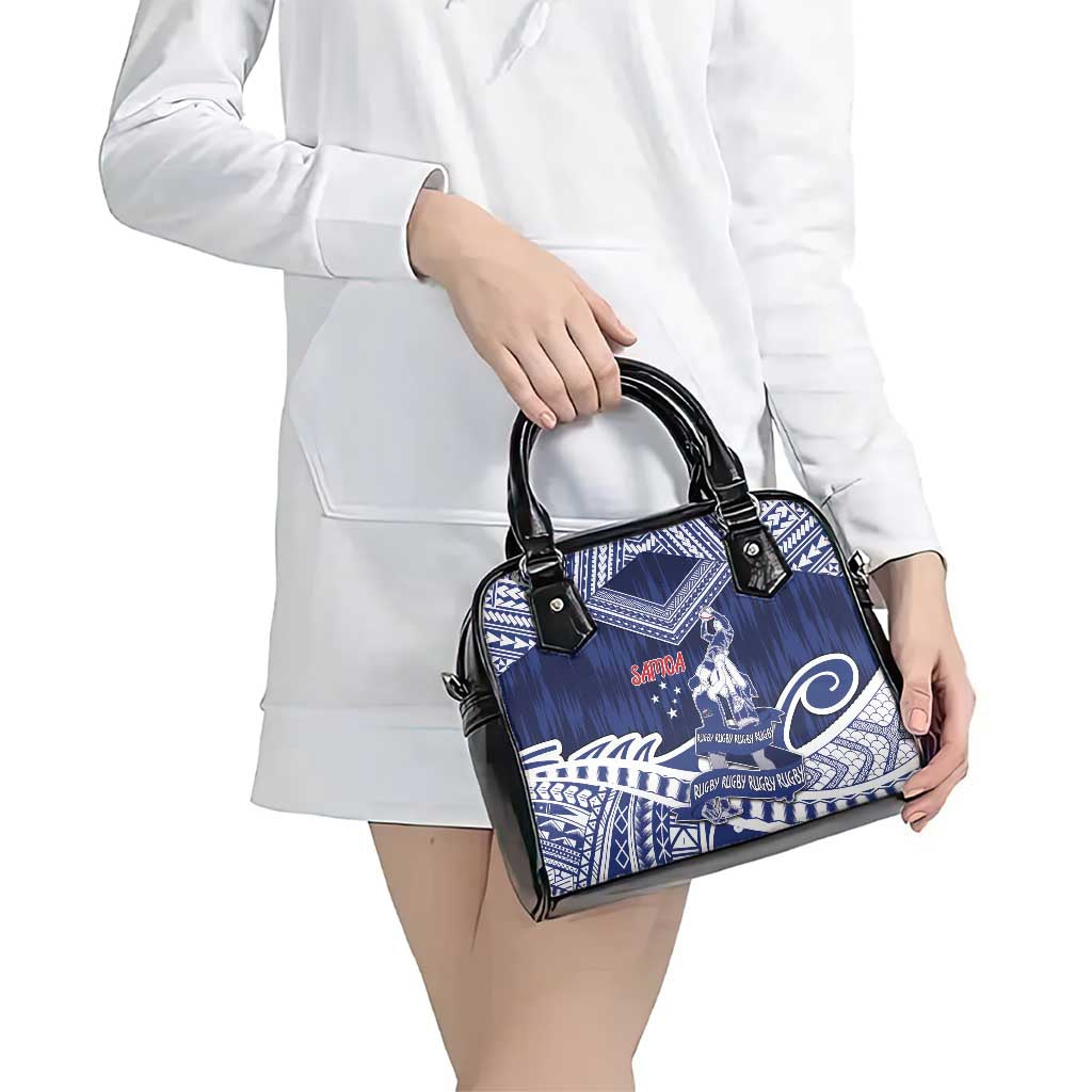 Samoa Rugby Shoulder Handbag Pacific Warrior Glory - Polynesian Pride