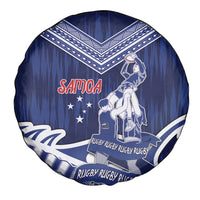 Samoa Rugby Spare Tire Cover Pacific Warrior Glory - Polynesian Pride