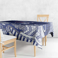 Samoa Rugby Tablecloth Pacific Warrior Glory - Polynesian Pride