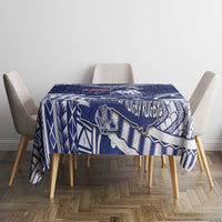 Samoa Rugby Tablecloth Pacific Warrior Glory - Polynesian Pride