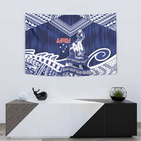 Samoa Rugby Tapestry Pacific Warrior Glory - Polynesian Pride